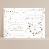 Amazon.co.jp: ＜高級上質紙＞役所提出用 婚姻届3枚セット☆クリア